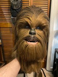Modifying Chewbacca figure with arm adaptor and stand