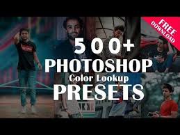 500 Color Lookup 3d Lut Presets For Photoshop Tutorial Photoshop Cc Photoshop Photoshop Tutorial Photoshop Plugins