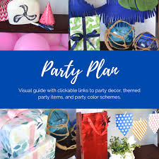 I don't know about you, but i'm ready for a party. May Nautical Virtual Party Plan The Daily Hostess