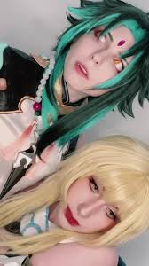Exciting Xiaomi Genshin Impact Cosplay by Xiao x Lumine