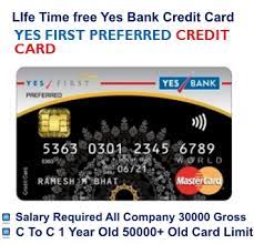 Yes bank credits cards are one of the best products by yes bank. Make Credit Card Yes Bank First Preferred Credit Card