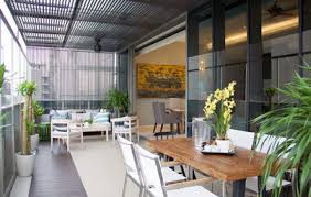 If you are looking to seat more than eight people comfortably, try out your table in person. Ideas On How To Set Up Your Balcony For Outdoor Dining Houzz