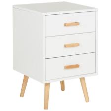 They will bring balance to your bedroom and boost the room's arrangement. Hartleys 3 Drawer White Bedside Table Wood Legs Scandinavian Retro Bedroom Unit Ebay