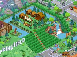 Kamp Krusty Cascata Verde Krusty Burger Springfield Sign Springfield Jeu Jeux Les Simpson