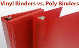 Vinyl Binders vs. Poly Binders - Which is better? | Binding101