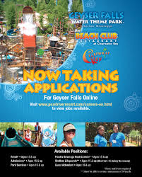 Find the best tuscaloosa jobs, and 550,000 other jobs nationwide, at jobs.net. Employment Opportunities Geyser Falls Water Theme Park