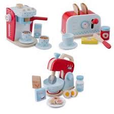 Kaffeemaschine Toaster Mixer Fruhstucksset Mit Zubehor Aus Holz Spielzeug Ebay Toys Brushing Teeth Electronic Products