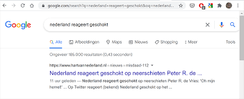 De vries is dinsdagavond neergeschoten op de lange leidsedwarsstraat in amsterdam, zo…» Zsk3wt5jlxda2m