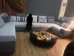 كنب ايكيا عنابي