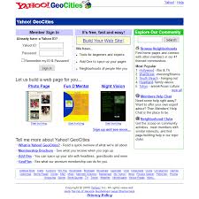 Yahoo Geocities Website In 2000 Web Design Design Museum Design
