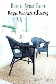 How To Spray Paint Resin Wicker Chairs If You Dare Painting Wicker Furniture Resin Wicker Furniture Resin Wicker Patio Furniture