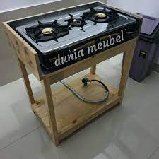 Gambar meja untuk kompor gas. Jual Meja Kompor Dua Tungku Lapis Alumunium Meja Kompor Dua Susun Jakarta Barat Dunia Meubel Furniture Tokopedia