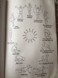 Sun Salutation For Kids Yoga For Kids Preschool Yoga Teaching Yoga