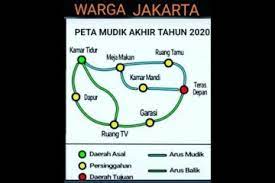 Larangan mudik lebaran 2021, gibran: Ini Peta Mudik Akhir Tahun 2020 Ala Wakil Wali Kota Jakarta Selatan Antara News