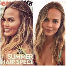 From choppy layers to bold bangs, keep reading for all the details on chrissy teigen's hair evolution. How To Chrissy Teigen S Blonde Balayage Formula Chrissy Teigen Hair Celebrity Hair Stylist Blonde Balayage