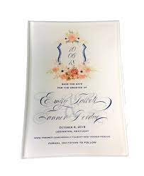 Personalized Glass Trinket Tray Wedding Invitation Keepsake Etsy In 2020 Wedding Invitation Keepsake The Wedding Date Personalized Glass