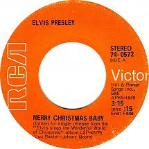 45cat Elvis Presley Merry Christmas Baby O Come All Ye Faithful Rca Victor Canada 74 0572