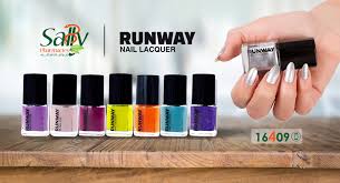 خليهم يتنفسوا! 😍😍 اكتشفي طلاء أظافر RUNWAY وده طلاء أظافر بيمرر المياه  والهواء للاظافر .. يتماشي مع التعاليم الاسلامية فهو يسمح بمرور المياه من  خلاله ليصل الي الاظافر ، وبذلك لاتحتاج السيدة
