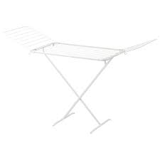 Outside drying racks, then again, are regularly made of more tough materials like hardened steel. Buy Mulig Drying Rack White Online Qatar Ikea