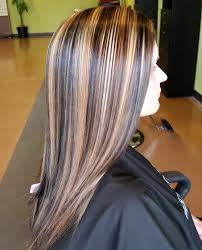 High Contrast Highlight Long Hair Styles Hair Styles Hair Color