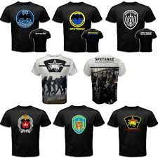 Spetsnaz Alfa Group Russian Russia Military Kgb Fsb Special Forces Gru T Shirt T Shirts Aliexpress