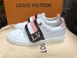 Louis Vuitton Women Frontrow Sneakers Pink Lv Stripe Size 36 Fashion Clothing Shoes Accessories Louis Vuitton Sneakers Louis Vuitton Trainers Louis Vuitton