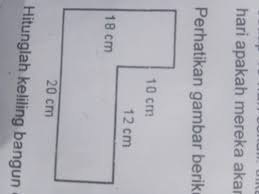 Perhatikan gambar berikut keliling bangun datar tersebut adalah. Hitunglah Keliling Bangun Datar Tersebut Tolong Bantuan Nya Brainly Co Id