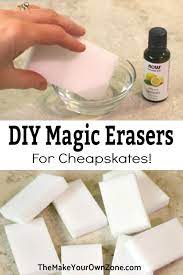 Can You Make Your Own Magic Erasers Magic Eraser Erasers Homemade Cleaning Supplies