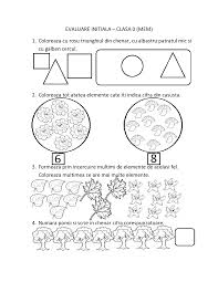 Fise De Evaluare Initiala Pentru Clasa 0 Pregatitoare Mem Matematica Fise De Lucru Gradinita School Lessons Lessons Activities Education