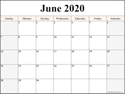These are printable calendars for the year 2020 which are designed for. Free January 2020 Printable Calendar Blank Templates June 2020 Calendar Free Printable 2020 Calendar So Beautiful Colorful Free 2020 Printable Calendar Templa
