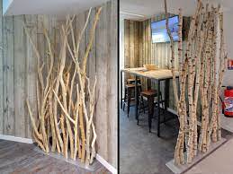 Large gamme de troncs de bouleaux: Decoration Des Espaces Detentes Tableau Vegetal Et Bois Flottes Jardins De L Orangerie