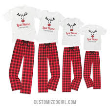 Reindeer Family Pajamas Toddler Tee Family Christmas Shirts Christmas Pajamas Matching Christmas Pajamas