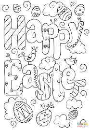 Happy easter day coloring sheets 2021 Cute Happy Easter Coloring Pages Novocom Top