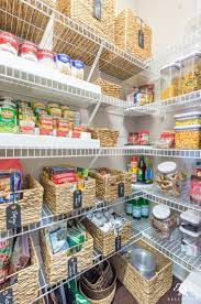 Nine Ideas To Organize A Small Pantry With Wire Shelving Kelley Nan Kitchen Pantry Storage Diy Pantry Organization Pantry Shelving