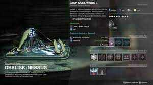 Nessus obelisk will also become available on dec. Destiny 2 Nessus Synchronization Guide