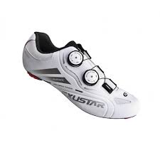 Exustar Cycling Road Shoe White