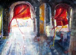 Bernhard vogel fundamente delle capuccine radierung 18 x 30 cm. Seeing Fantastic Painting Venice With Bernhard Vogel Watercolours More