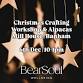 SOLD OUT Festive Making, Sipping & Meeting Alpacas event image