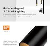 48V Magnetic LED Track Light DC.TS0110-C - LEDoux