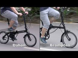 'tern' could be the new dahon and take over the uk distribution, in which case i would be stuck for spares down the road if i was to get that new dahon mu now. Brompton Vs Dahon Folding Bike A New Comparison Youtube