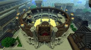 Imperial City Arena Minecraft By Sir Beret On Deviantart Minecraft House Designs Minecraft Houses Minecraft