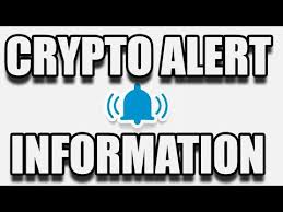 Crypto Alert System Info 2 18 2018 By Chartguys Com