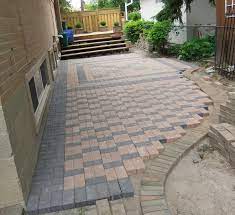 That's about $0.50/ brick come pick it up. Mixing Old With New I Used Boarder Stone From Previous Paver Job Patio Pavers Design Patio Paver Patio