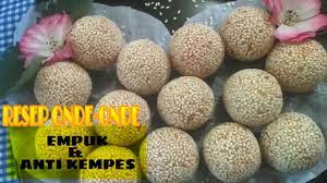 @josephineoctora source bahan kulit : Resep Onde Onde Lembut Mengembang Anti Kempes Pakai Campuran Tepung Sagu Youtube