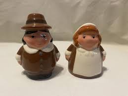 PILGRIM SALT AND PEPPER SHAKERS PUBLIX