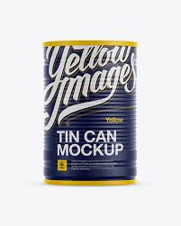 Download Matt Tin Can Mockup Eye Level Shot Packaging Mockups Psd Mockups Vk Free Download PSD Mockup Templates