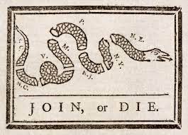 The inspiration dates back over 250 years. Join Or Die Wikipedia