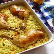 Daca iese sange friptura mai trebuie tinuta la cuptor. Pilaf La Cuptor Cu Carne De Pui Agendautila