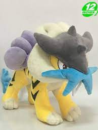 Pokemon Raikou Plush Doll Pnpl5312 Anime Wholesale From China Raikou Pokemon Pokemon Pokemon Plush