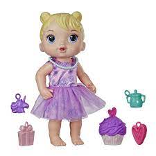Boneca Baby Alive Festa De Presentes Loira E8719 Hasbro Ri Happy Brinquedos
